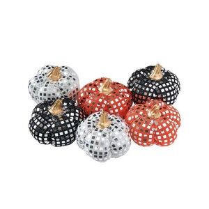 Disco Pumpkins Bowl Filler Decor Wreath Making DIY Craft Supplies Fall